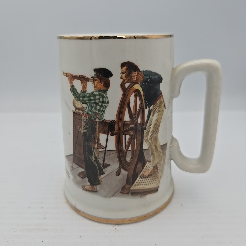 Norman‎ Rockryell River Pilot Coffee Mug